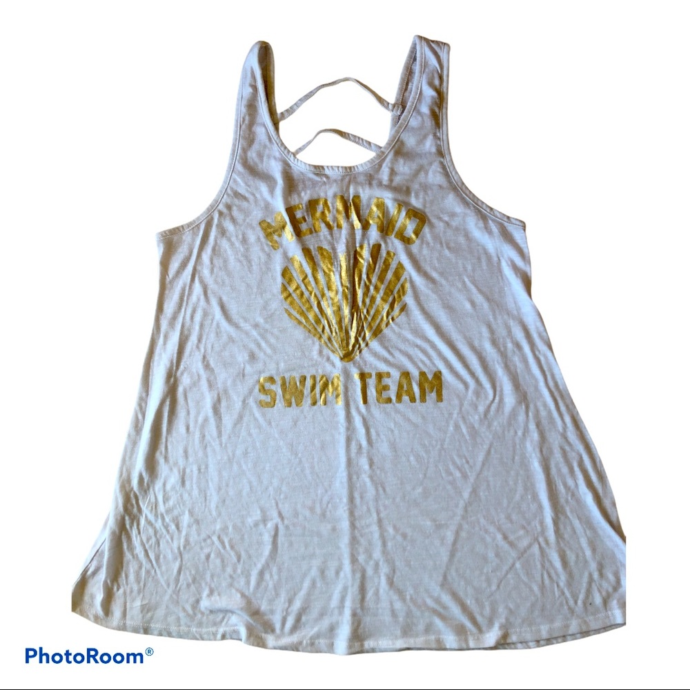 Mermaid Swim Team Bathing Suit Cover XL
